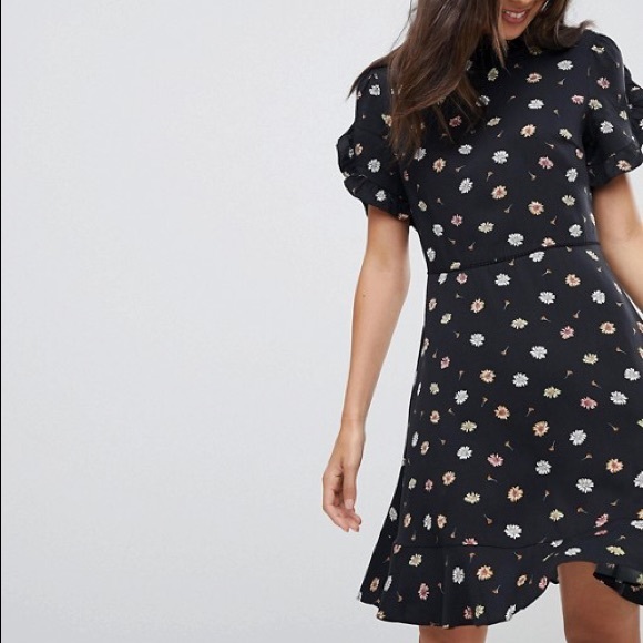 Oasis daisy print tea dress floral - Picture 1 of 3